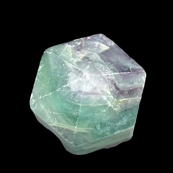 Snowflake Fluorite Tower Quartz Pointed Natural Mineral Rock Specimen Tower - Picture 6 of 9